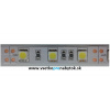 LED pás biely - 14,4 W/m, 12 V, IP 20 (šírka 10 mm - biela studená 1170 lm/m) LED pás biely - 14,4 W/m, 12 V, IP 20 (šírka 10 mm - biela studená 1170 lm/m)