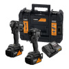 Dewalt DCK2224MP2T aku rázový uťahovač 1/4 Dewalt DCK2224MP2T aku rázový uťahovač 1/4