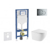 Geberit Duofix Set predstenovej inštalácie, klozetu Oudee a dosky softclose, tlačidlo Sigma01, lesklý chróm SANI11CA1164 Geberit Duofix Set predstenovej inštalácie, klozetu Oudee a dosky softclose, tlačidlo Sigma01, lesklý chróm SANI11CA1164