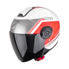 Moto SCORPION EXO-CITY II VITA bílo/červená XS Moto SCORPION EXO-CITY II VITA bílo/červená XS