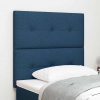 Výškově nastavitelné čelo postele s čelo Modrá 100 cm textil 3337814 Výškově nastavitelné čelo postele s čelo Modrá 100 cm textil 3337814