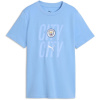 Puma Manchester City Culture T-Shirt Juniors Blue/White 13 rokov Puma Manchester City Culture T-Shirt Juniors Blue/White 13 rokov