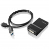 Lenovo USB 3.0 - DVI/VGA USB grafický adaptér 2048 x 1152 px Čierna (0B47072) Lenovo USB 3.0 - DVI/VGA USB grafický adaptér 2048 x 1152 px Čierna (0B47072)