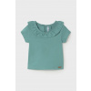 Detské bavlnené tričko Mayoral 1045.4F.Baby.PPYA tyrkysová 68 Detské bavlnené tričko Mayoral 1045.4F.Baby.PPYA tyrkysová 68