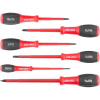 Sada skrutkovačov Strend Pro SD0104, VDE 6 dielna, ploché + Phillips, elektrikárska, 1000V Sada skrutkovačov Strend Pro SD0104, VDE 6 dielna, ploché + Phillips, elektrikárska, 1000V