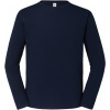 Fruit of the Loom F.O.L. | Iconic 195 LSL Pánske tričko z ťažkej bavlny s dl. rukávom_16.136 Farba: deep navy, Veľkosť: S Fruit of the Loom F.O.L. | Iconic 195 LSL Pánske tričko z ťažkej bavlny s dl. rukávom_16.136 Farba: deep navy, Veľkosť: S