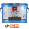 TIKKURILA® TEMALAC FD 50 Alkydová barva, 9 l, RAL Classic Odstín (barva): RAL 9017 - dopravní černá TIKKURILA® TEMALAC FD 50 Alkydová barva, 9 l, RAL Classic Odstín (barva): RAL 9017 - dopravní černá