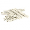 Skrutková svorkovnica 12× 4–6mm2, 450 V, biela, 10 ks Skrutková svorkovnica 12× 4–6mm2, 450 V, biela, 10 ks