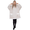 Mikinová deka SPRINGOS OVERSIZED béžová Mikinová deka SPRINGOS OVERSIZED béžová