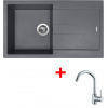 Sinks Amanda 860 Nanogrey + Mix 35 Sinks Amanda 860 Nanogrey + Mix 35