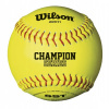 PROFESIONÁLNA LOPTA NA SOFTBAL A BASEBALL WILSON A9011 CHAMPION NFHS 12 palcov PROFESIONÁLNA LOPTA NA SOFTBAL A BASEBALL WILSON A9011 CHAMPION NFHS 12 palcov
