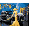 ZUTY Maľovanie podľa čísel AUTO A DIEVČA S HUSĽAMI Rámovanie bez rámu a bez vypnutia plátna Rozmer 80x100 cm ZUTY Maľovanie podľa čísel AUTO A DIEVČA S HUSĽAMI Rámovanie bez rámu a bez vypnutia plátna Rozmer 80x100 cm