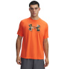 Pánske tréningové tričko s krátkym rukávom UNDER ARMOUR-UA M TECH PRINT FILL SS-ORG Oranžová XL 2025 Pánske tréningové tričko s krátkym rukávom UNDER ARMOUR-UA M TECH PRINT FILL SS-ORG Oranžová XL 2025