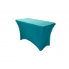 TENTino Elastický poťah EXTREME na skladací stôl 120-122x60 cm VIAC FARIEB Farba obrusu: TYRKYSOVÁ / TURQUOISE TENTino Elastický poťah EXTREME na skladací stôl 120-122x60 cm VIAC FARIEB Farba obrusu: TYRKYSOVÁ / TURQUOISE