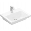 Villeroy & Boch Subway 3.0 Umývadlo, 55x44 cm, bez prepadu, otvor na batériu, CeramicPlus, Stone White 4A7056RW Villeroy & Boch Subway 3.0 Umývadlo, 55x44 cm, bez prepadu, otvor na batériu, CeramicPlus, Stone White 4A7056RW