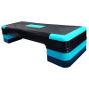 Bedýnka SEDCO AEROBIC STEP 90x34x10-15-20 cm, černá/modrá Bedýnka SEDCO AEROBIC STEP 90x34x10-15-20 cm, černá/modrá