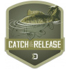 Rybářská nálepka Delphin CATCH and RELEASE Rybářská nálepka Delphin CATCH and RELEASE