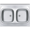 Kuchyňský dřez Alveus Classic 40 Natur, hloubka 155 mm 1009078 Kuchyňský dřez Alveus Classic 40 Natur, hloubka 155 mm 1009078