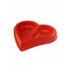 Miska plastová dvojité srdce 0,45l SP Miska plastová dvojité srdce 0,45l SP