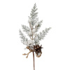 Zápich tuja, šiška, bie. bobulky zasnežené, glit 31cm Zápich tuja, šiška, bie. bobulky zasnežené, glit 31cm