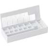 Kern Závažie 328-222-420, pre nominálne hodnoty 1 mg - 5 g, pre triedy E1 - M2, pre gombíkové/kompaktné prevedenie; 328-222-420 Kern Závažie 328-222-420, pre nominálne hodnoty 1 mg - 5 g, pre triedy E1 - M2, pre gombíkové/kompaktné prevedenie; 328-222-420
