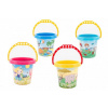 Teddies Kbelík na písek plast 15x13cm 5 barev 12m+ Teddies Kbelík na písek plast 15x13cm 5 barev 12m+