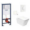 Grohe Závěsný wc set do lehkých stěn / předstěnová montáž SAT Infinitio SIKOGRSIN12SASH0 Grohe Závěsný wc set do lehkých stěn / předstěnová montáž SAT Infinitio SIKOGRSIN12SASH0