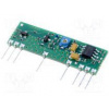 Module RF AM receiver AM,ASK 433.92MHz -106dBm 5VDC 2.5mA Module RF AM receiver AM,ASK 433.92MHz -106dBm 5VDC 2.5mA