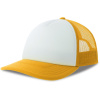 Atlantis Headwear Kšiltovka Kid Rapper-S Trucker, 5 panelová COT330295am399-white/yello UNI Bílá/žlutá Atlantis Headwear Kšiltovka Kid Rapper-S Trucker, 5 panelová COT330295am399-white/yello UNI Bílá/žlutá