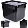 JAGIEŁŁO - Plastový box na hračky - čierny - 40x33x30 cm - 30 L JAGIEŁŁO - Plastový box na hračky - čierny - 40x33x30 cm - 30 L