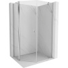 Mexen Mist, päťuholníkový sprchový kút výklopný 80 x 100 cm, číre sklo, chrómový profil, 8A8-080-100-01-00 Mexen Mist, päťuholníkový sprchový kút výklopný 80 x 100 cm, číre sklo, chrómový profil, 8A8-080-100-01-00