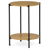 Autronic BONTEC Odkladací stolík 44x44x56cm, mdf, divoký dub, CT-G1005 OAK Farba: Prírodné Autronic BONTEC Odkladací stolík 44x44x56cm, mdf, divoký dub, CT-G1005 OAK Farba: Prírodné