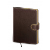 Zápisník Flip hnedo/capuccinová 15 - linajkový L Zápisník Flip hnedo/capuccinová 15 - linajkový L