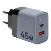 Taktický mikrosystém GaN 45W sivý - TACTICAL 67653 Taktický mikrosystém GaN 45W sivý - TACTICAL 67653