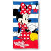 FARO Osuška Micro Minnie stars Polyester, 70/140 cm FARO Osuška Micro Minnie stars Polyester, 70/140 cm