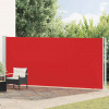 zahrada-XL Zaťahovacia bočná markíza 180x600 cm červená 317967 zahrada-XL Zaťahovacia bočná markíza 180x600 cm červená 317967