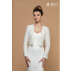 Pletený svadobný kabátik - ivory: B-931, veľ. M Pletený svadobný kabátik - ivory: B-931, veľ. M