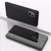 Knižkové púzdro Plated Mirror na Samsung Galaxy A51 –čierna Knižkové púzdro Plated Mirror na Samsung Galaxy A51 –čierna