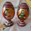 Veľkonočné vajíčko drevené na podstavci Vzor: 3 Veľkonočné vajíčko drevené na podstavci Vzor: 3