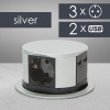 Predlžovačka skrytá - 3-itá + USB-A + Type-C Predlžovačka skrytá - 3-itá + USB-A + Type-C