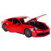 WELLY PORSCHE 911 (992) CARRERA 4S ČERVENÁ 1:24 KOVOVÝ NOVÝ MODEL WELLY PORSCHE 911 (992) CARRERA 4S ČERVENÁ 1:24 KOVOVÝ NOVÝ MODEL