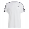 Pánske tričko adidas Train Essentials 3-Stripes Tee biele IB8151 :XL Pánske tričko adidas Train Essentials 3-Stripes Tee biele IB8151 :XL