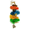 Duvo+ PTAČÍ HRAČKA RAFFIA POMPOMS 29x8,9x8,9cm Duvo+ PTAČÍ HRAČKA RAFFIA POMPOMS 29x8,9x8,9cm