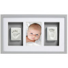 Pearhead Trojrámeček na odtlačok nástenný, sivý Pearhead Trojrámeček na odtlačok nástenný, sivý