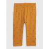 Gap Baby Detské legíny oranžová čierna Gap Baby Detské legíny oranžová čierna