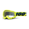 MX Okuliare 100% ACCURI 2 Yellow - Clear lens MX Okuliare 100% ACCURI 2 Yellow - Clear lens