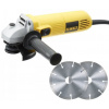 DeWALT DWE4016D2 Uhlová brúska (730W/115mm) + 2x kotúč DeWALT DWE4016D2 Uhlová brúska (730W/115mm) + 2x kotúč