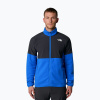 Pánska mikina The North Face Glacier Heavyweight Full Zip blue/asphalt grey/tnf čierna Pánska mikina The North Face Glacier Heavyweight Full Zip blue/asphalt grey/tnf čierna