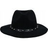 Guirca Čierny kovbojský klobúk s cvočkami Guirca Čierny kovbojský klobúk s cvočkami
