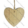 Drevené srdce 7 cm - natur Drevené srdce 7 cm - natur